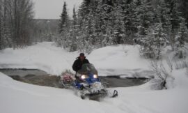 Snowmobiling the Lower Tatshenshini Canyon (2010)