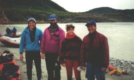 Paddling Turnback Canyon with Bob-1996